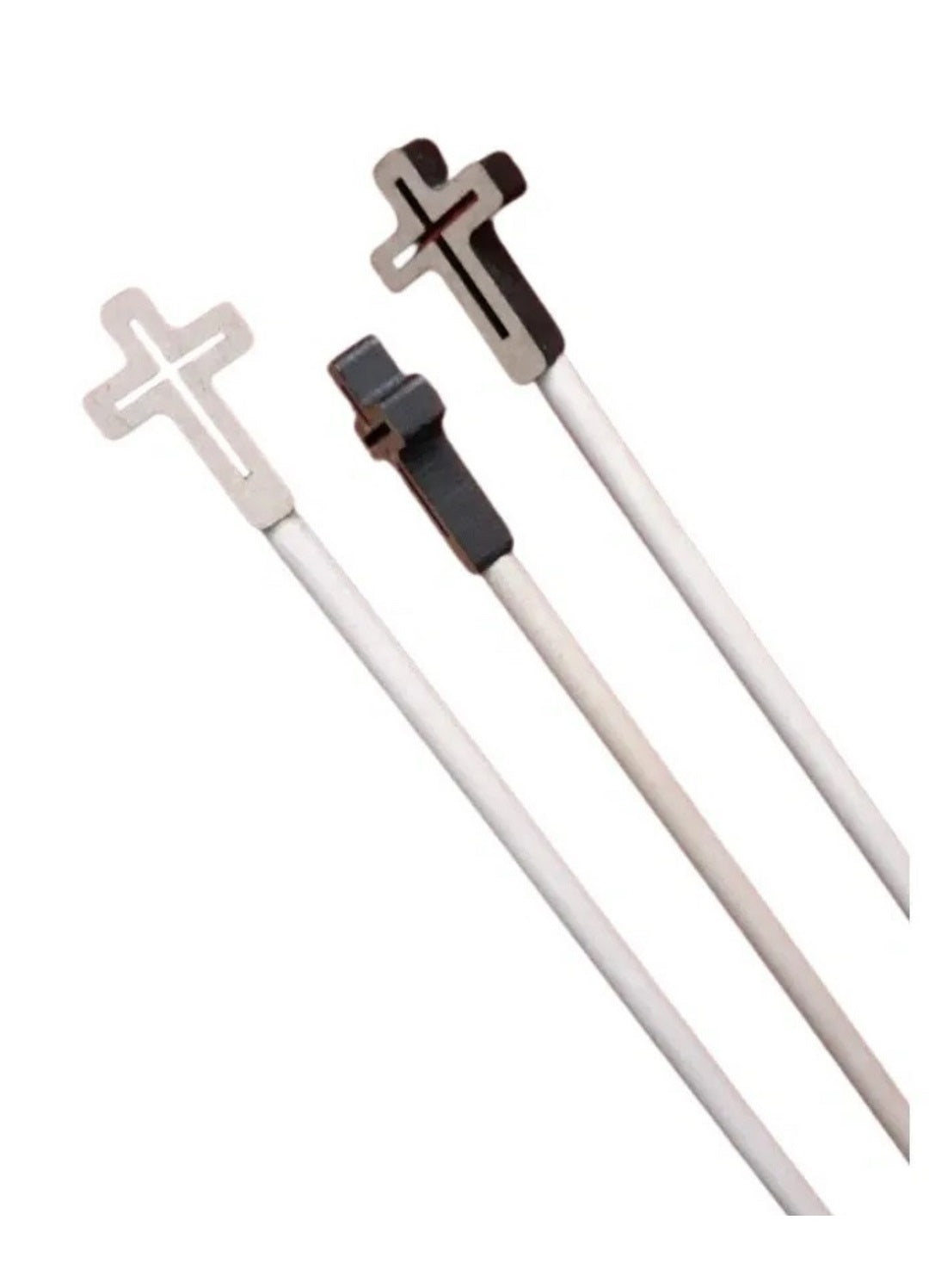 TRINITYFlag _ The Very First Cross-Topped Wooden Dowels (50 pieces)
