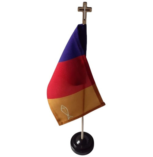 TRINITYFlag _ Fisher of Men 4x6 inch stick flag