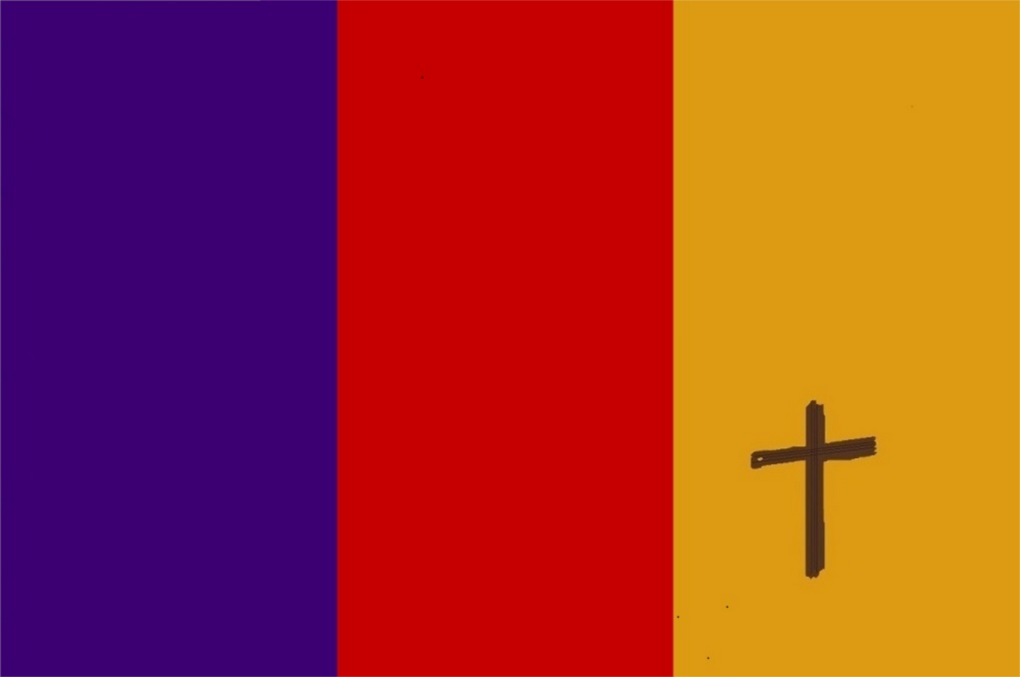 TRINITYFlag _ The Group Five _ 4x6 inch stick flags