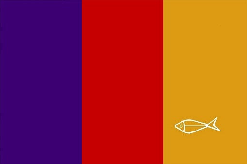 TRINITYFlag _ The Group Five _ 4x6 inch stick flags