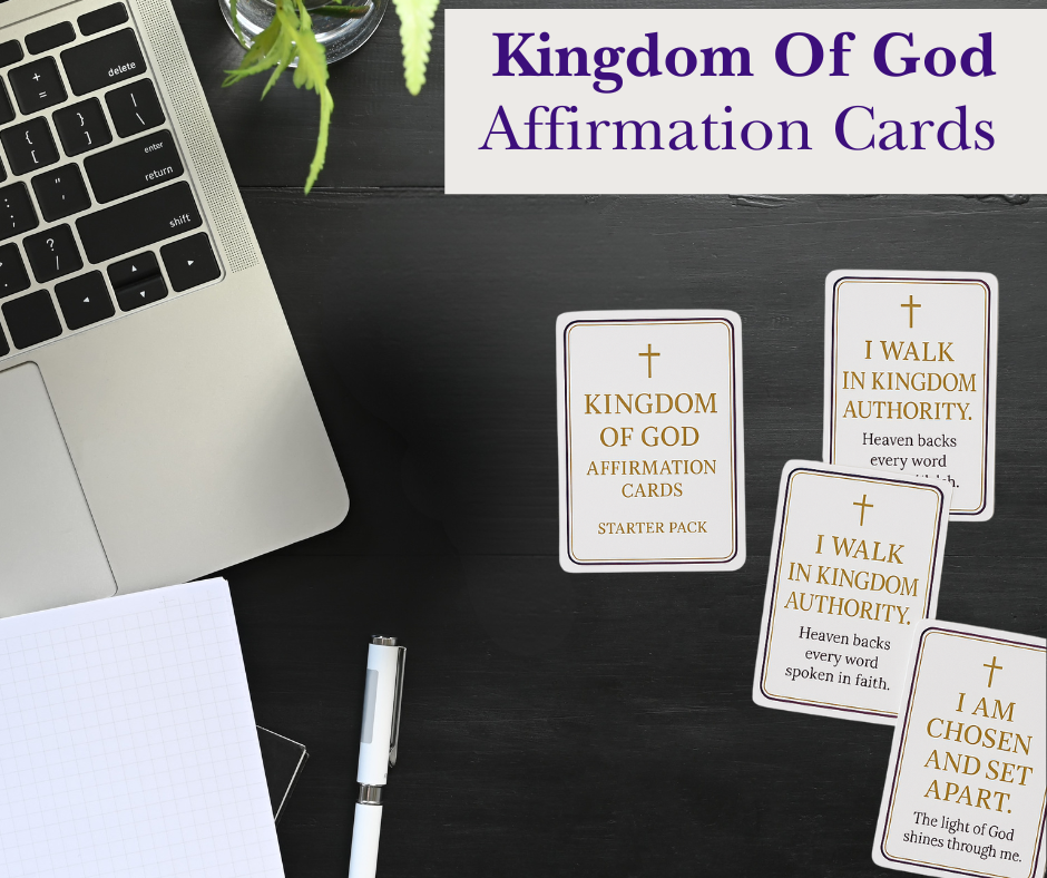 Kingdom of God Affirmation Cards – 16 Card Digital Starter Pack