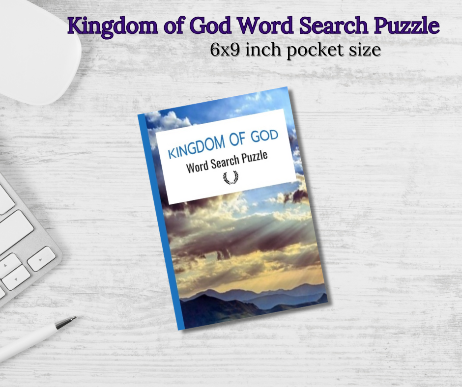 Kingdom of God Word Search Puzzle