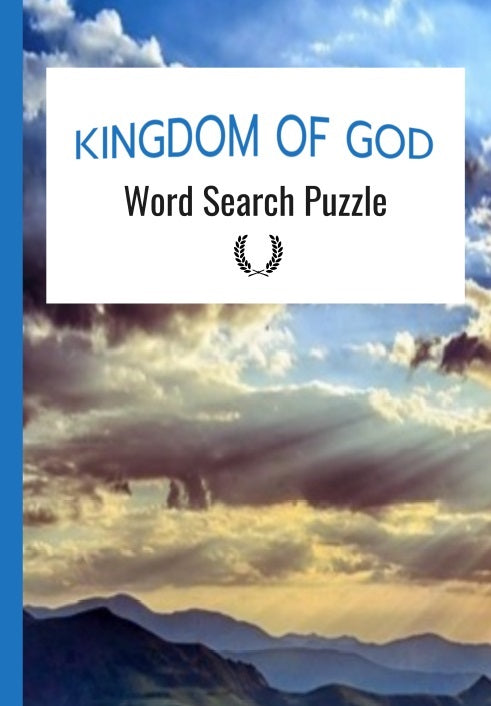Kingdom of God Word Search Puzzle