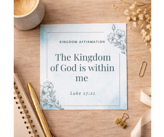 Kingdom Affirmation Cards 16-Card Digital Starter